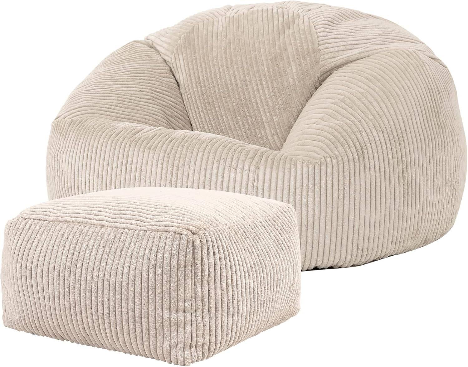 Icon Kingston Comfort Bean Bag Chair - ผ้ากำมะหยี่